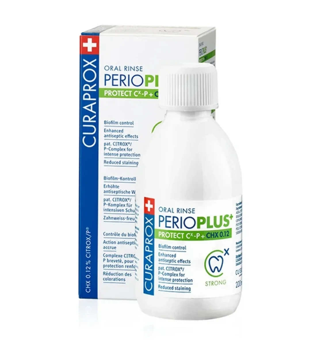 Φωτογραφία προϊόντος: Curaprox,Curaprox Mouthwashes Curaprox Perio Plus Protect CHX 0.12 Στοματικό Διάλυμα 200ml