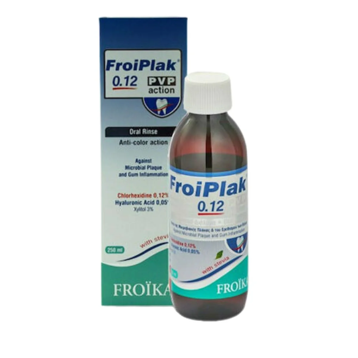 Φωτογραφία προϊόντος: Froika,Froika Oral Care Froika Froiplak 0.12 PVP Action 250ml