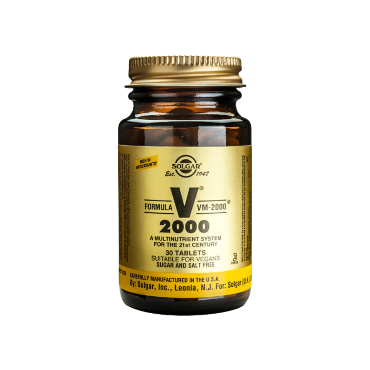 Φωτογραφία προϊόντος: Solgar,Solgar Multiples Solgar Formula VM-2000 30 ταμπλέτες