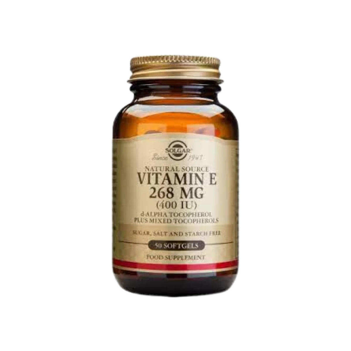 Φωτογραφία προϊόντος: Solgar,Solgar Vitamins Solgar Vitamin E 268 MG 400IU 50 μαλακές κάψουλες