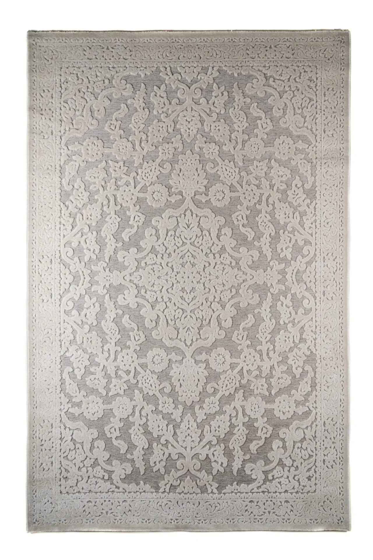 Φωτογραφία προϊόντος: ΧΑΛΙ MUSE 522/W SILVER CREAM - Klonaras Home Fashion 160cmx235cm