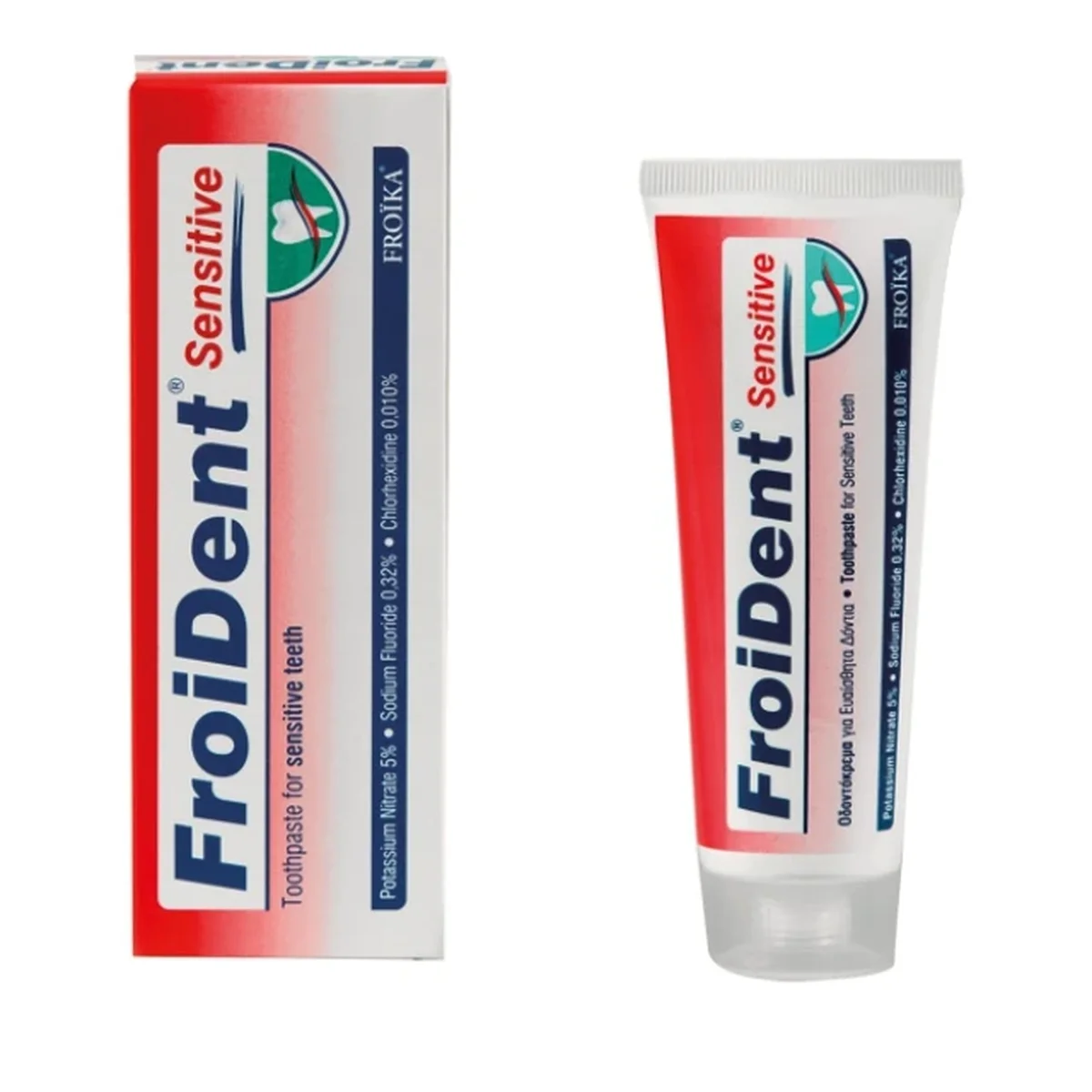 Φωτογραφία προϊόντος: Froika,Froika Oral Care Froika Froident Sensitive Οδοντόκρεμα για Ευαίσθητα Δόντια, 75ml