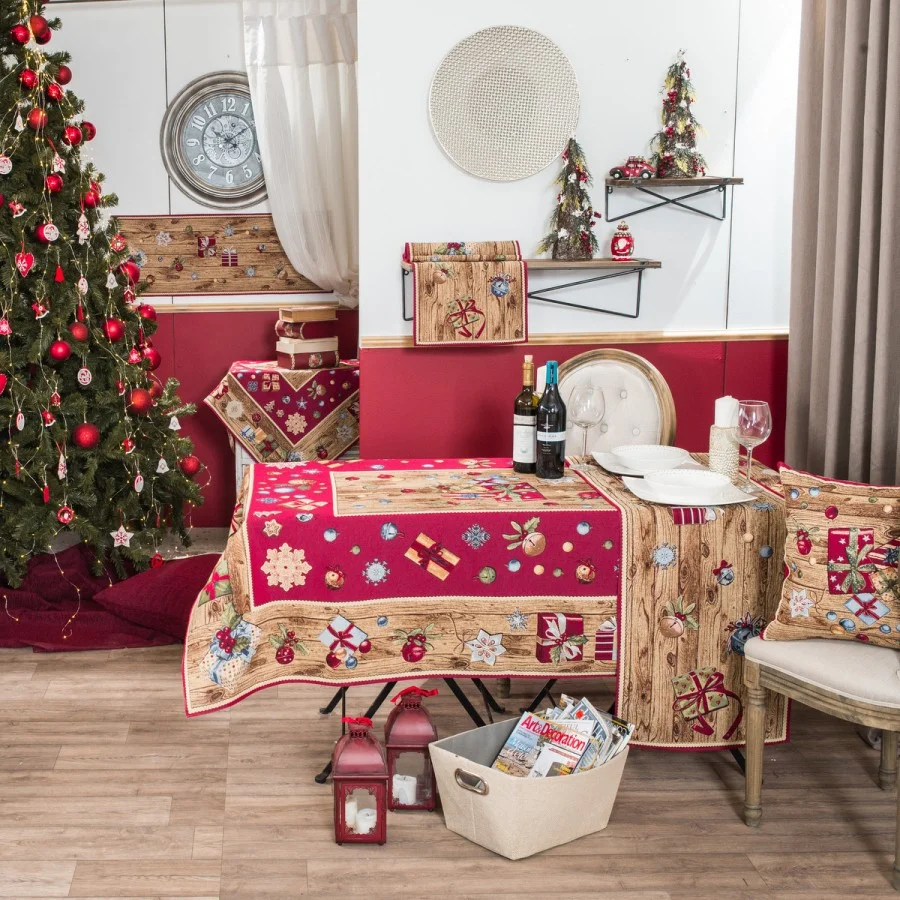 Φωτογραφία προϊόντος: Τραπεζομάντηλο Gift Teoran 140x220cm