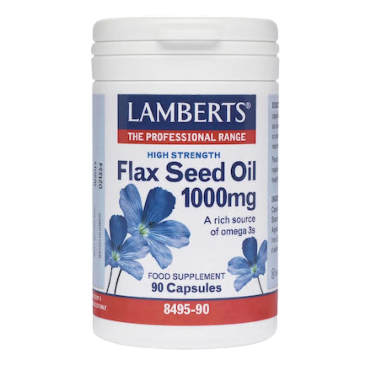 Φωτογραφία προϊόντος: Lamberts,Lamberts Λιπαρά Οξέα Lamberts Flax Seed Oil Έλαιο Λιναρόσπορου 1000mg 90 κάψουλες