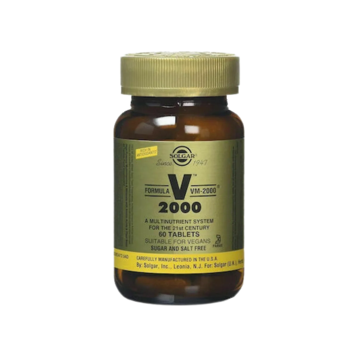 Φωτογραφία προϊόντος: Solgar,Solgar Multiples Solgar Formula VM-2000 60 ταμπλέτες