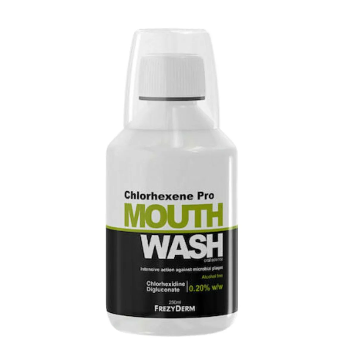 Φωτογραφία προϊόντος: Frezyderm,Frezyderm Oral Science Frezyderm Chlorhexene Pro Mouthwash Στοματικό Διάλυμα με Ισχυρή Αντιμικροβιακή Δράση 250ml