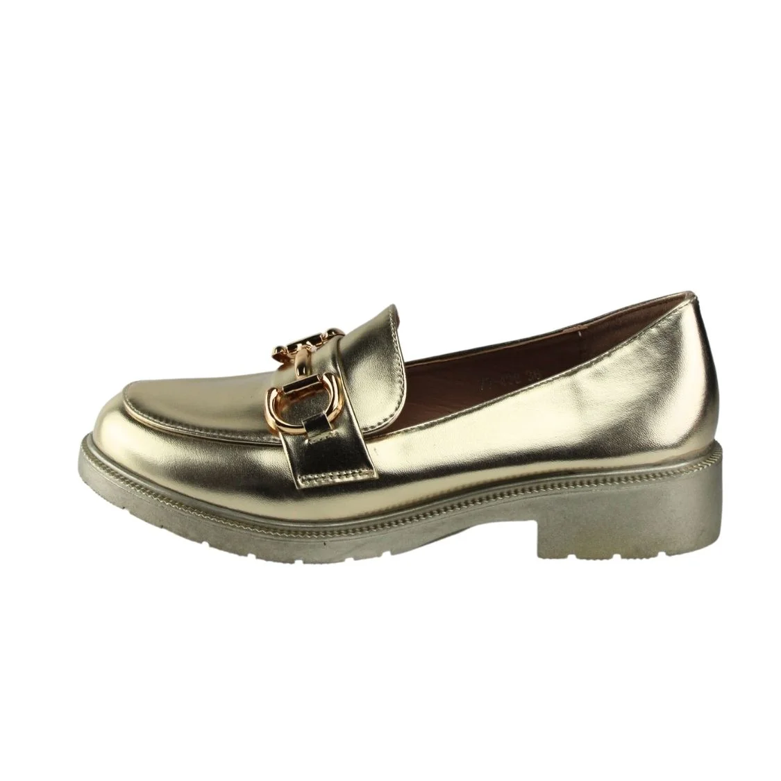 Φωτογραφία προϊόντος: MIA SHOES Γυναικεία Μοκασίνια Λουστρίν gold