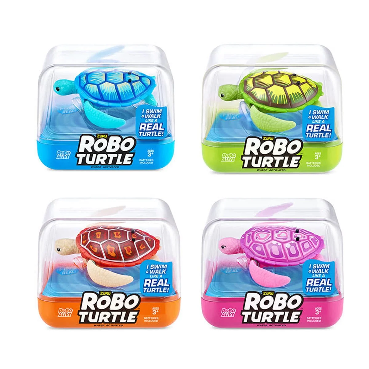 Φωτογραφία προϊόντος: Χελώνα κινητική Zuru Robo Turtle Series 1