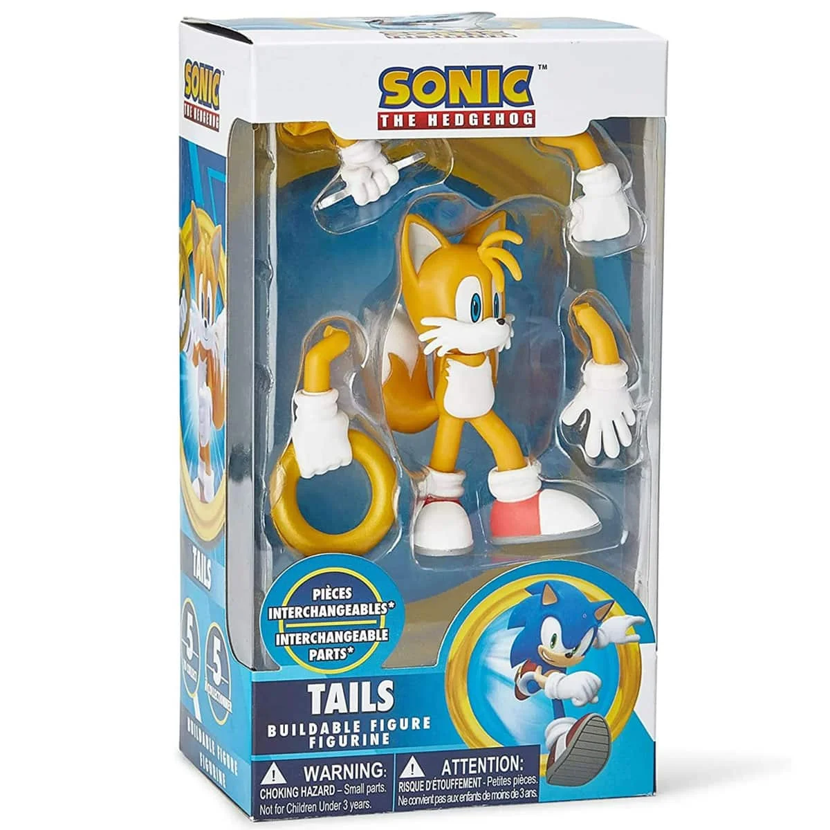 Φωτογραφία προϊόντος: Just Toys Φιγούρα Sonic The Hedgehog Buildable Tails 10εκ.
