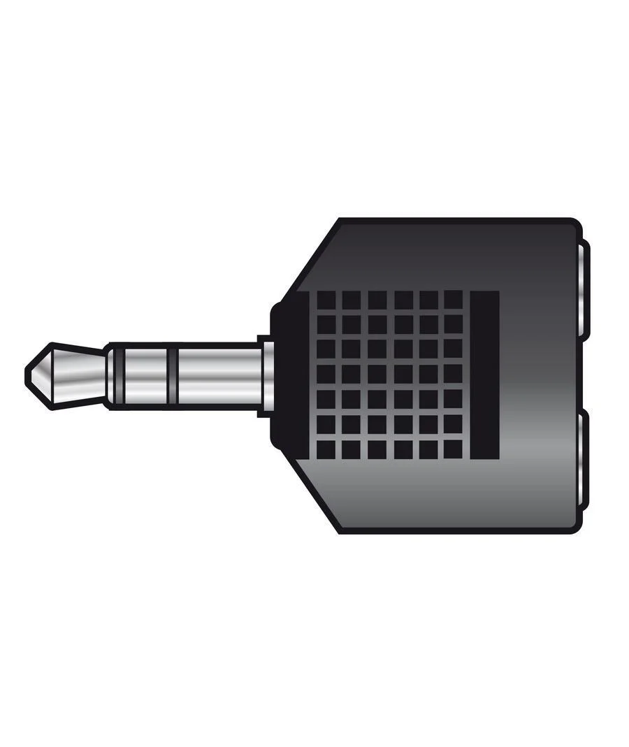 Φωτογραφία προϊόντος: Qtx 759.307UK Splitter 3.5mm Stereo Jack Βύσμα – 2 x 3.5mm Stereo Jack Υποδοχές (Τεμάχιο)