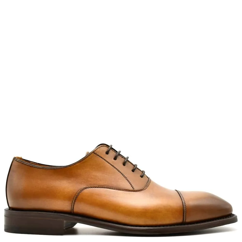 Φωτογραφία προϊόντος: BERWICK 1707 Oxfords παπούτσια Ανδρικά Berwick 5217-CUERO σε καφέ λείο δέρμα