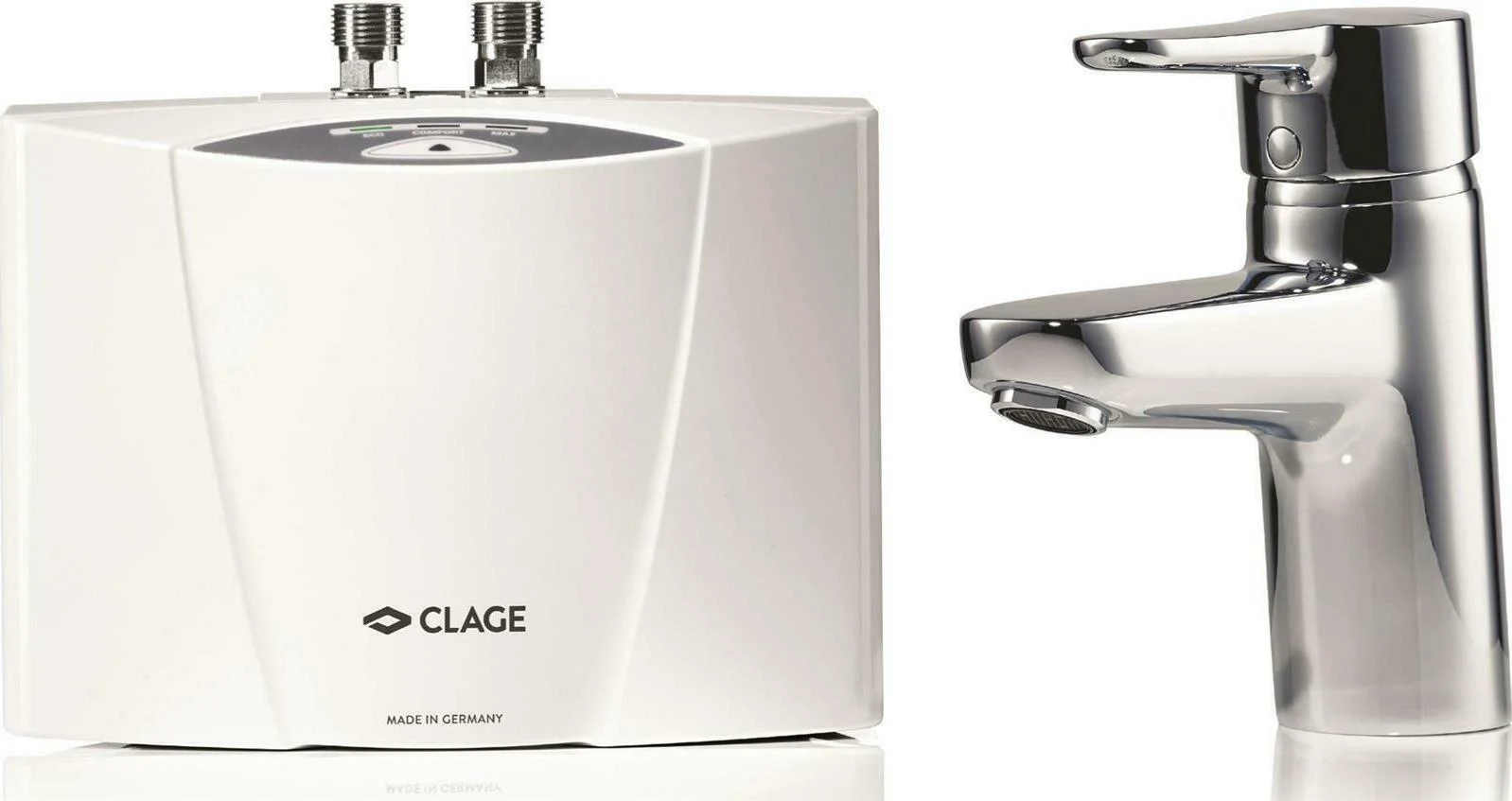 Φωτογραφία προϊόντος: Clage MCX 3 Blue Inverter Ταχυθερμαντήρας Μπάνιου Μονοφασικός 3.5kW