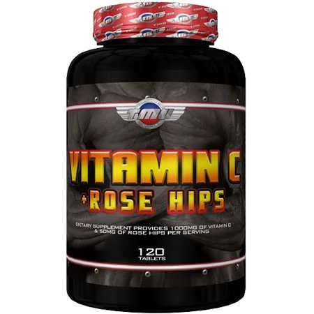 Φωτογραφία προϊόντος: Vitamin C + Rose Hips 120 tablets TMU