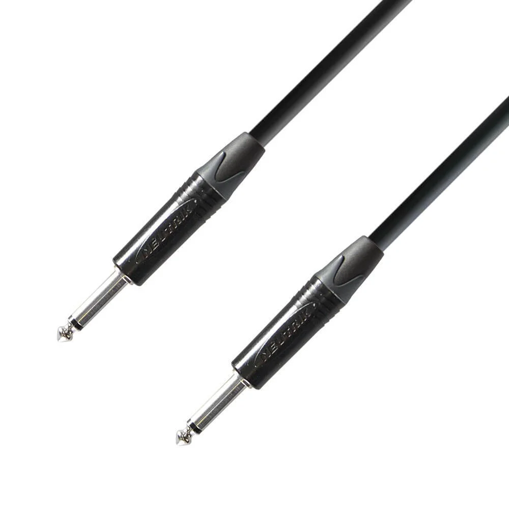 Φωτογραφία προϊόντος: Adam Hall K5IPP0600 5Star Series Καλώδιο Οργάνων 1/4 Mono Jack - 1/4 Mono Jack 6m Μαύρο
