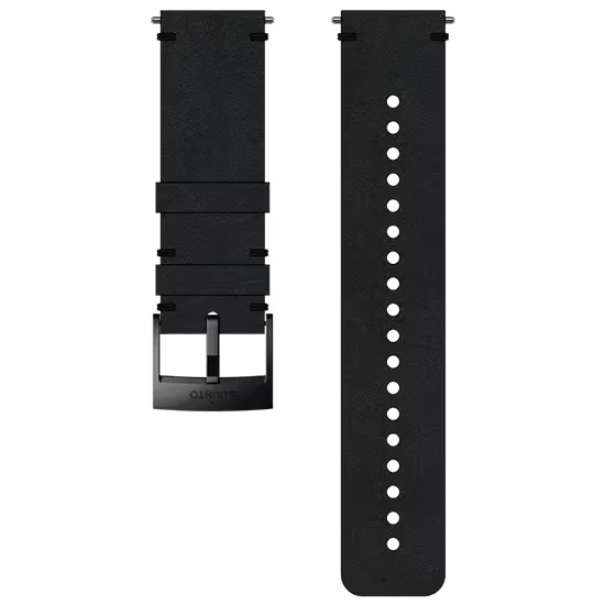 Φωτογραφία προϊόντος: GR Suunto 24mm Urban 2 Leather Strap Black M έως 12 άτοκες δόσεις ή 24 δόσεις