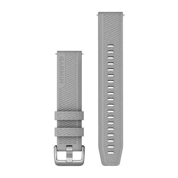 Φωτογραφία προϊόντος: Garmin Quick Release 20 mm Grey Silicone Band έως 12 άτοκες δόσεις ή 24 δόσεις