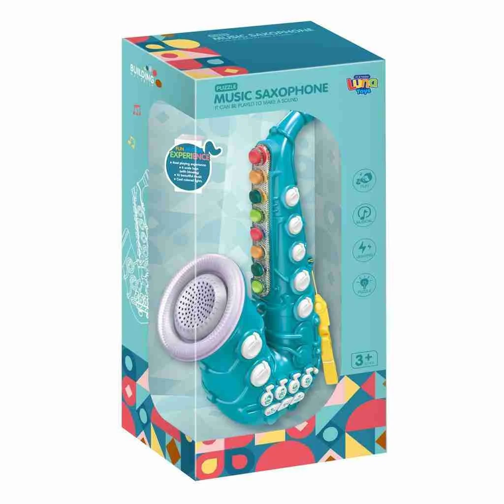 Φωτογραφία προϊόντος: Luna Toys Σαξόφωνο 19 χ 13,5 χ 40 εκ. (Τυχαία Επιλογή Σχεδίου)