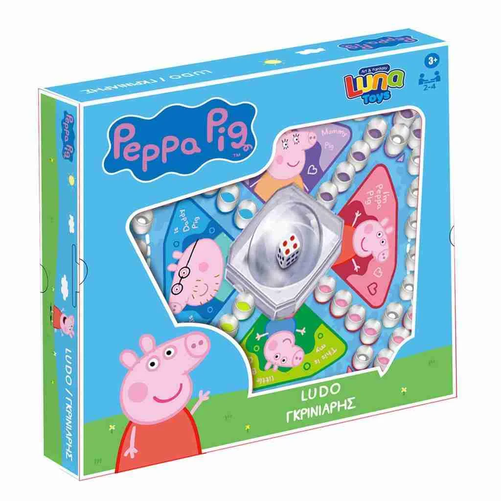 Φωτογραφία προϊόντος: Luna Toys Επιτραπέζιο Pop-Up Γκρινιάρης Peppa Pig, 27x5x27 εκ.