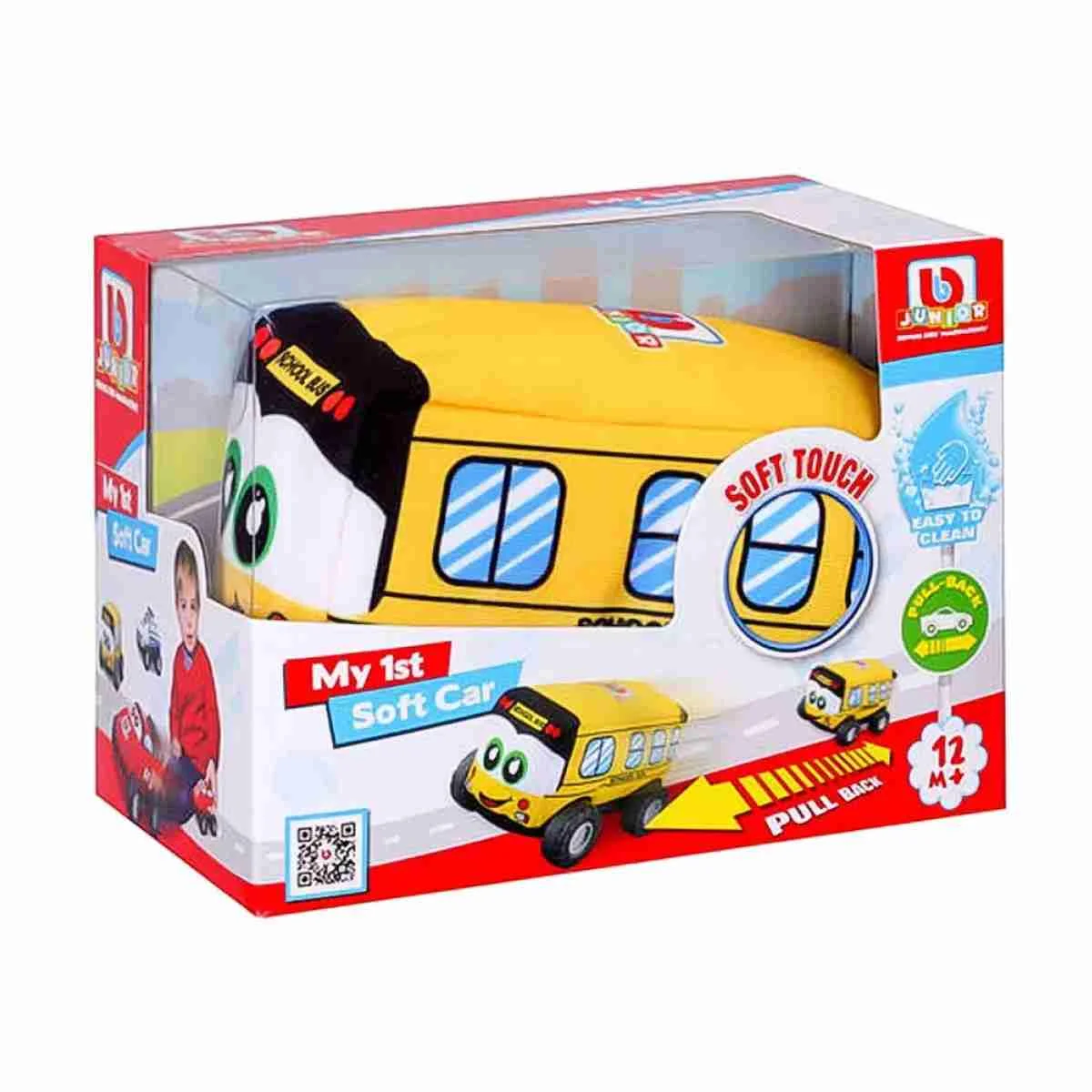 Φωτογραφία προϊόντος: Bburago Βurago my 1st soft car race car Λεωφορείο