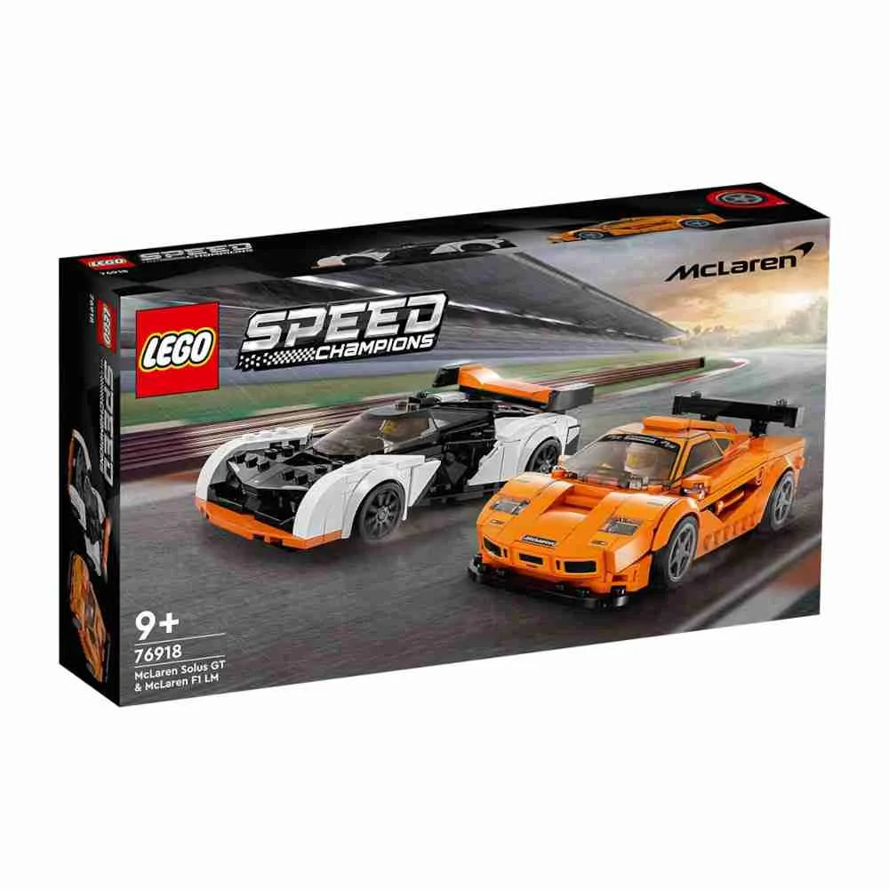 Φωτογραφία προϊόντος: 76918 Lego Speed Champions Mclaren Solus Gt and Mclaren F1 LM