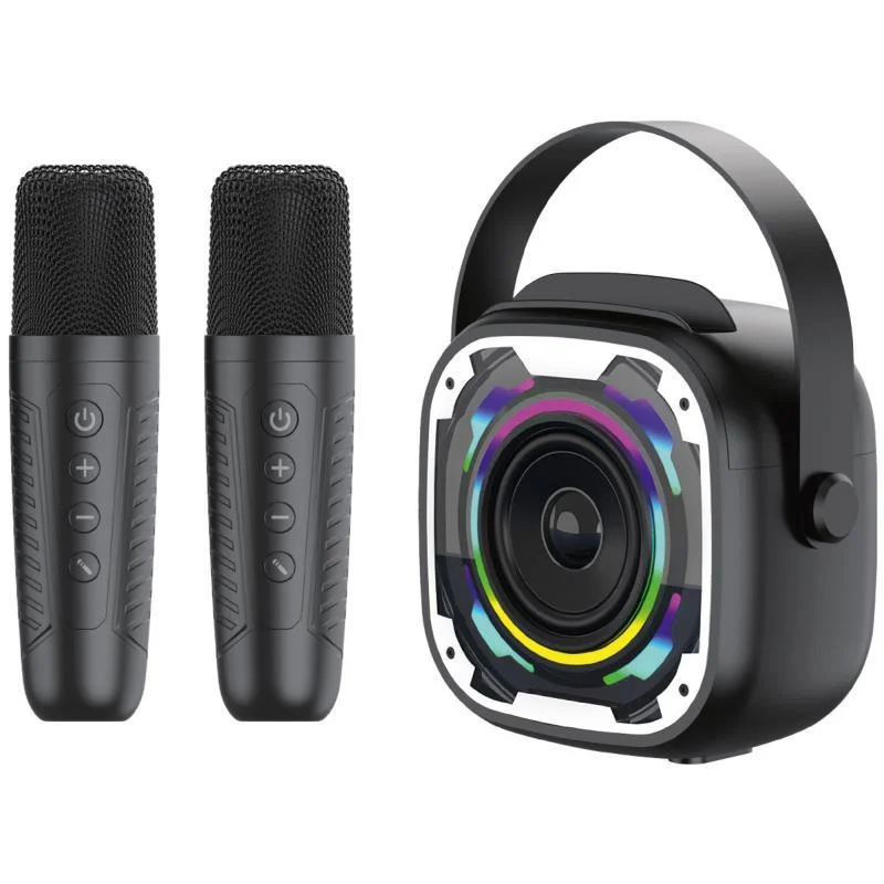 Φωτογραφία προϊόντος: Φορητό Ηχείο Bluetooth Blavec WS-08 Karaoke Idol με 2 Μικρόφωνα 8W Μαύρο N71056