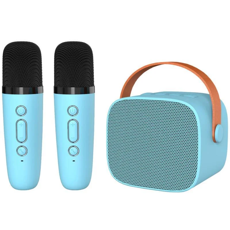 Φωτογραφία προϊόντος: Φορητό Ηχείο Bluetooth Blavec WS-07 Karaoke Party με 2 Μικρόφωνα 5W Μπλε N71052