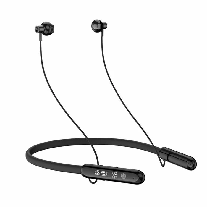 Φωτογραφία προϊόντος: XO Bluetooth ακουστικά neckband σε μαύρο χρώμα