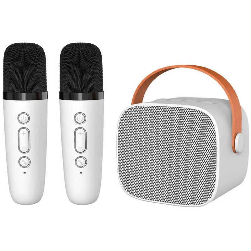 Φωτογραφία προϊόντος: Φορητό Ηχείο Bluetooth Blavec WS-07 Karaoke Party με 2 Μικρόφωνα 5W Λευκό N71053
