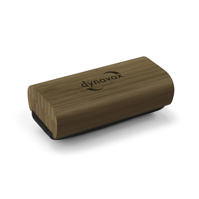 Φωτογραφία προϊόντος: Dynavox Velvet Brush SP120 Dark Bamboo - Βελούδινη βούρτσα καθαρισμού βινυλίων