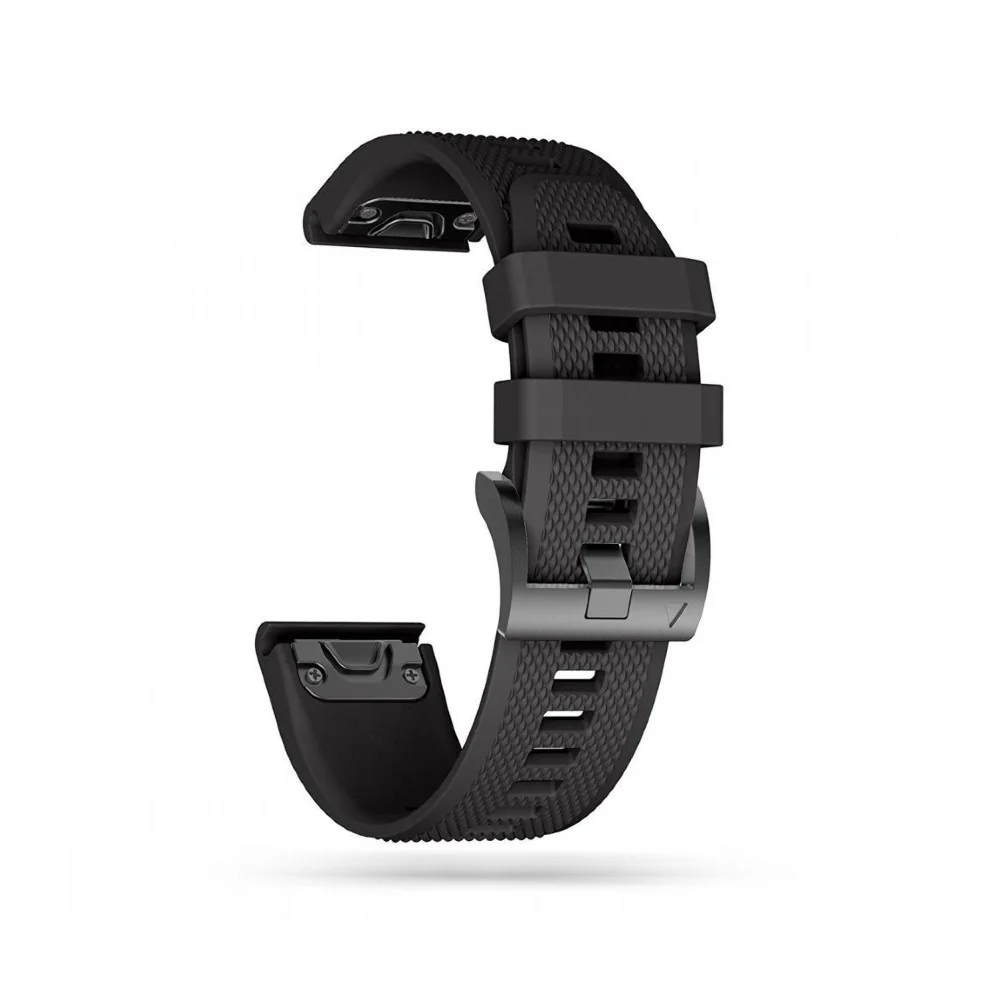 Φωτογραφία προϊόντος: Tech-Protect Λουράκι Smooth Garmin Fenix 5/ 6 / 6 Pro / 7 Black