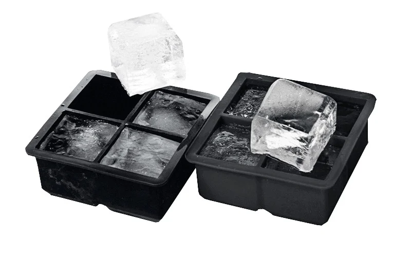 Φωτογραφία προϊόντος: ΑΛΛΟΙ ΚΑΤΑΣΚΕΥΑΣΤΕΣ Καλούπι Πάγου Σιλικόνης Για Τετράγωνα Παγάκια 4τμχ