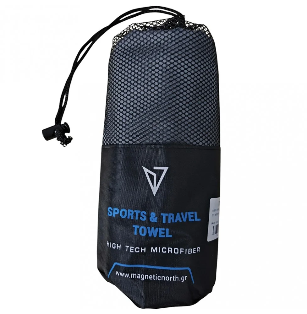 Φωτογραφία προϊόντος: MAGNETIC NORTH U MICROFIBER TOWEL 160cm x 90cm (C54002-PENCILGR) ΠΕΤΣΕΤΑ