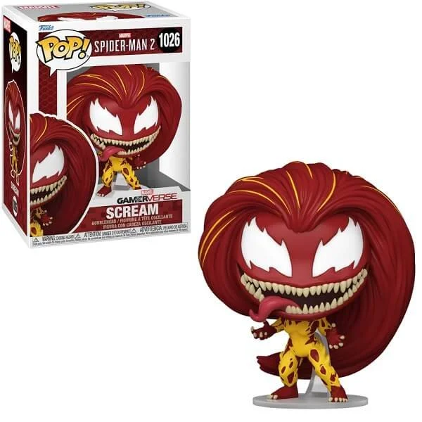 Φωτογραφία προϊόντος: Funko POP Marvel GamerVerse Spider-Man 2 - Scream 1026 Bobble-Head