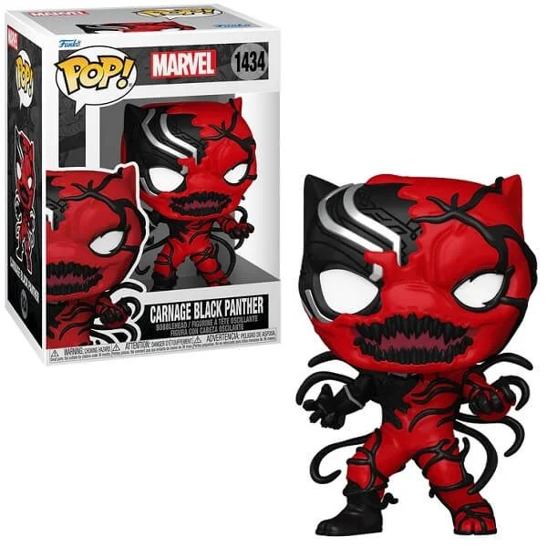 Φωτογραφία προϊόντος: Funko POP Marvel - Carnage Black Panther 1434 Bobble-Head