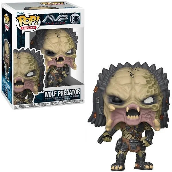 Φωτογραφία προϊόντος: Funko POP Movies Aliens vs Predator Requiem - Wolf Predator 1998 Vinyl Figure