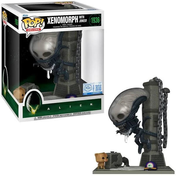Φωτογραφία προϊόντος: Funko POP Deluxe Alien - Xenomorph With Jonesy 1936 Vinyl Figure Special Edition