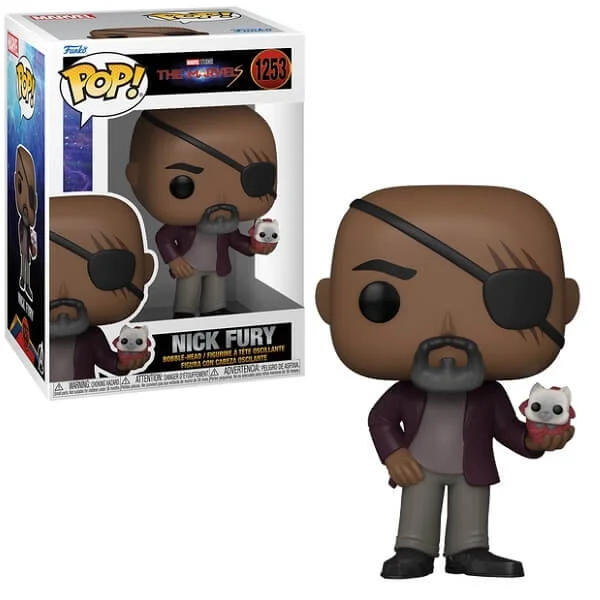 Φωτογραφία προϊόντος: Funko POP Marvel The Marvels - Nick Fury 1253 Bobble-Head