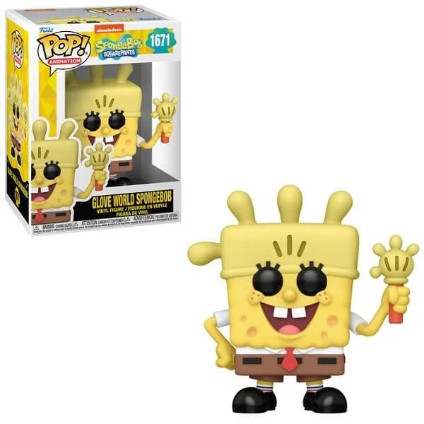 Φωτογραφία προϊόντος: Funko POP Animation Spongebob Squarepants - Glove World SpongeBob 1671 Vinyl Figure