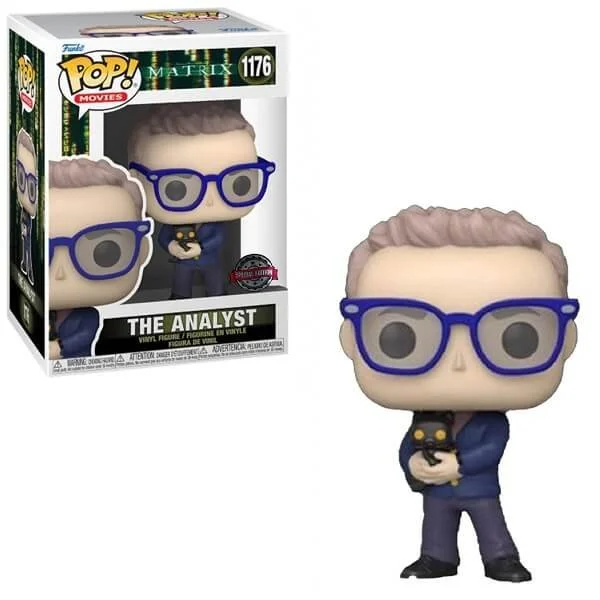 Φωτογραφία προϊόντος: Funko POP Movies The Matrix Resurrections - The Analyst 1176 Vinyl Figure Special Edition