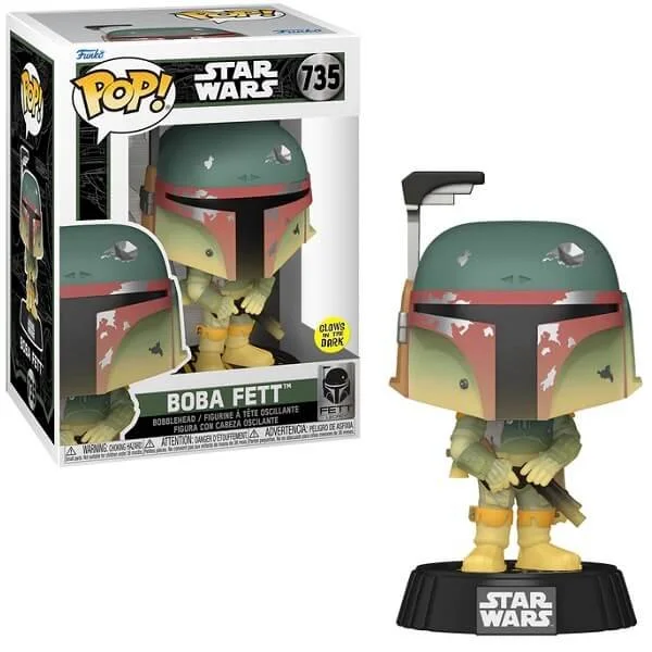 Φωτογραφία προϊόντος: Funko POP Star Wars - Boba Fett GitD 735 Bobble-Head Special Edition