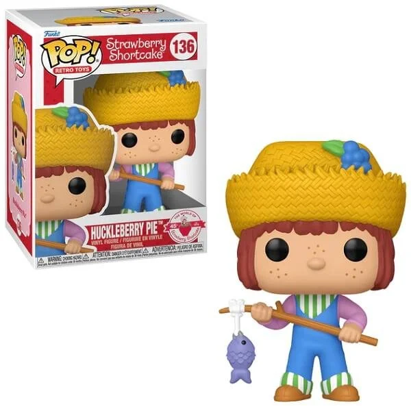 Φωτογραφία προϊόντος: Funko POP Retro Toys Strawberry Shortcake - Huckleberry Pie 136 Vinyl Figure