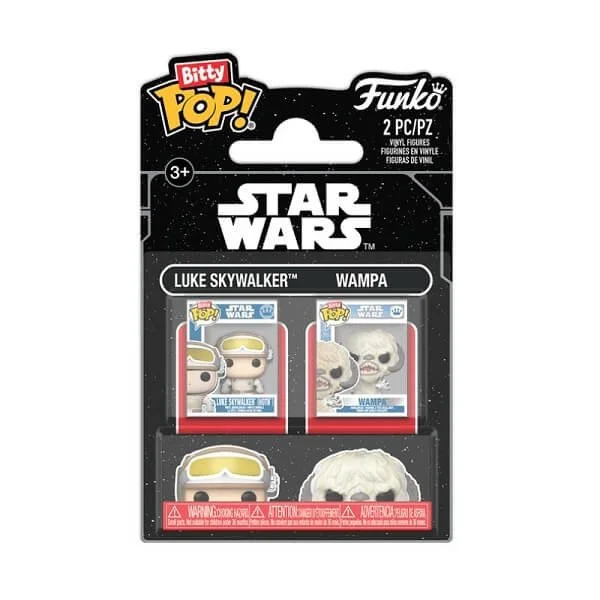Φωτογραφία προϊόντος: Funko Bitty POP Star Wars - Luke Skywalker & Wampa 2-pack Vinyl Figures