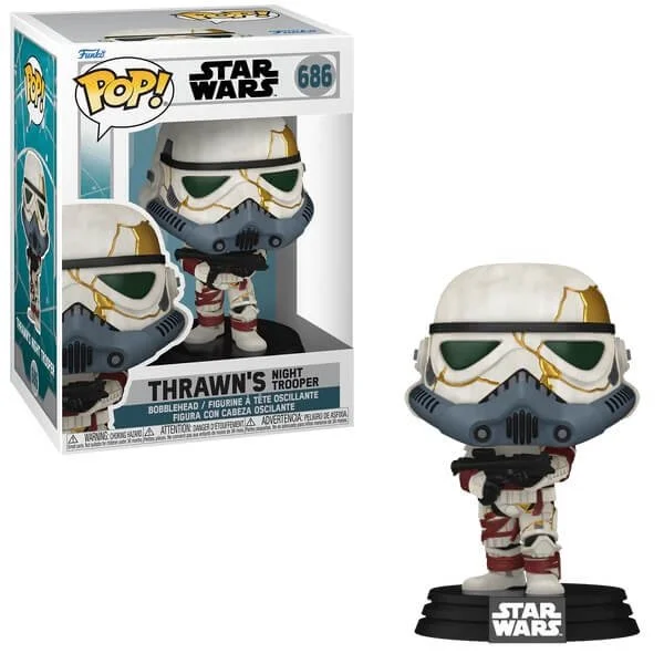 Φωτογραφία προϊόντος: Funko POP Movies Star Wars - Thrawn's Night Trooper (Grey Mask) 686 Bobble-Head