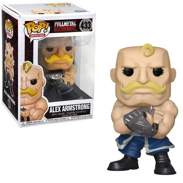 Φωτογραφία προϊόντος: Funko POP Animation Fullmetal Alchemist - Alex Armstrong 433 Vinyl Figure Special Edition Exclusive