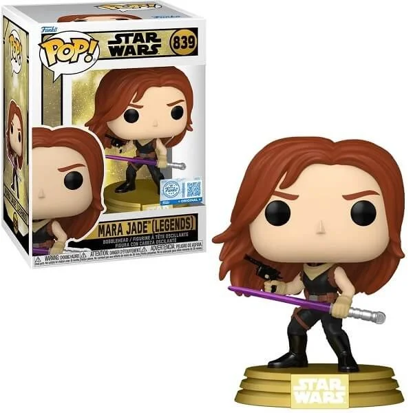 Φωτογραφία προϊόντος: Funko POP Movies Star Wars - Mara Jade (Legends) 839 Bobble-Head Special Edition Exclusive