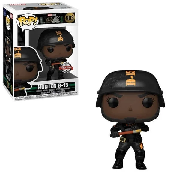 Φωτογραφία προϊόντος: Funko POP Marvel Loki - Hunter B-15 903 Bobble-Head Special Edition Exclusive