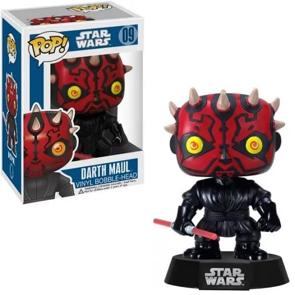 Φωτογραφία προϊόντος: Funko POP Movies Star Wars - Darth Maul 09 Bobble-Head