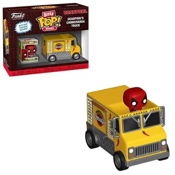 Φωτογραφία προϊόντος: Funko Bitty POP Rides Marvel Deadpool - Deadpool's Chimichanga Truck Vinyl Figure