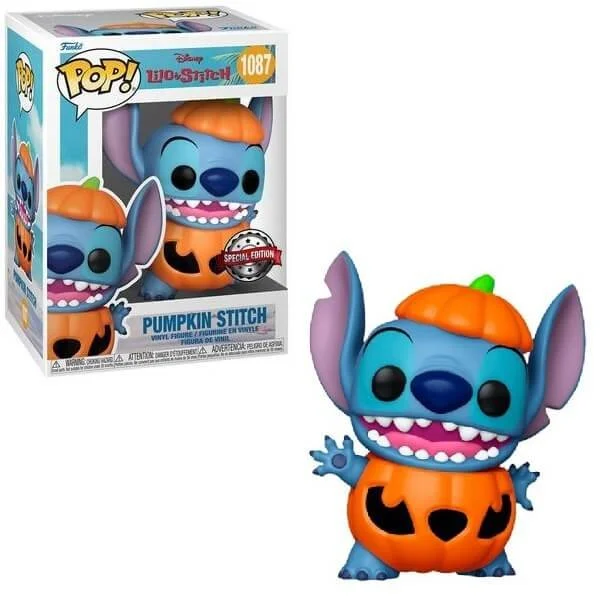 Φωτογραφία προϊόντος: Funko Pop Disney Lilo & Stitch - Pumpkin Stitch 1087 Viny Figure Special Edition