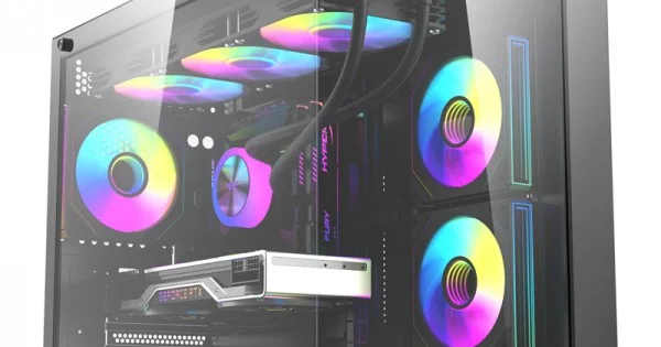 Φωτογραφία προϊόντος: DarkFlash Computer Case B275 Black PRO (+6 Fans)